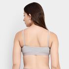 Ladies' Bra, Melange Light Grey, small image number null